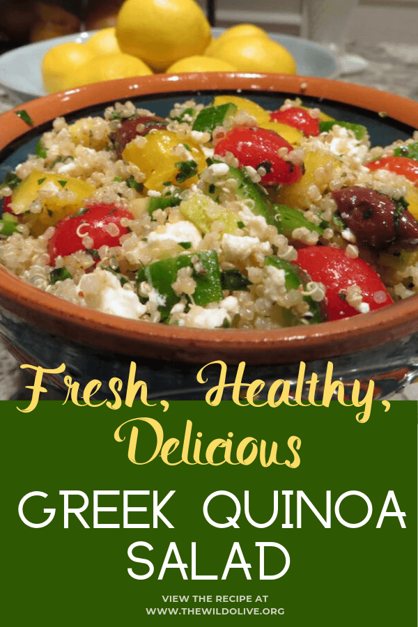 Greek Quinoa Salad | Healthy Salads | Quinoa | Greek Salads