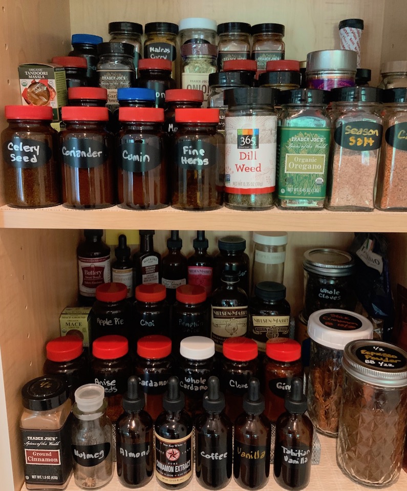 How I organize my herbs and spices