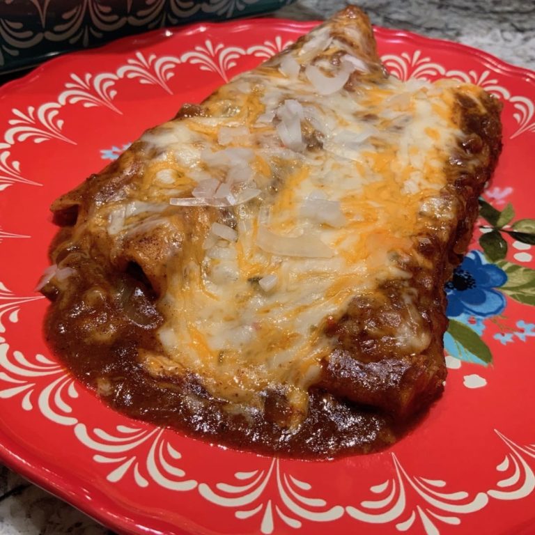 Cheese and Veggie Enchiladas