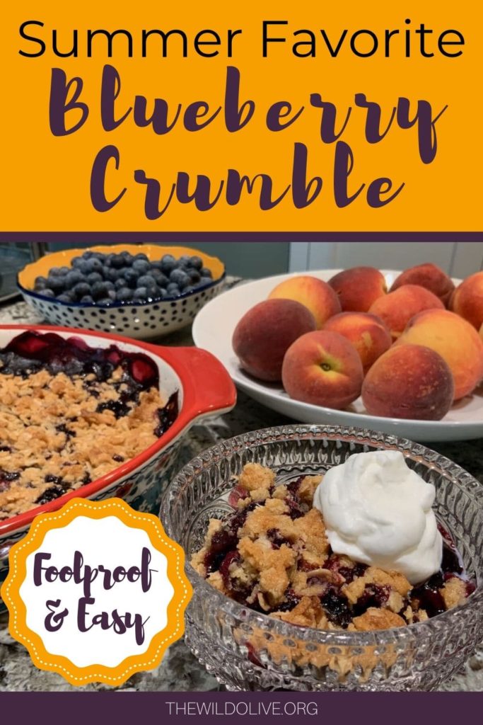 Blueberry Crumble | Fruit Desserts | Summer Baking | Blueberries