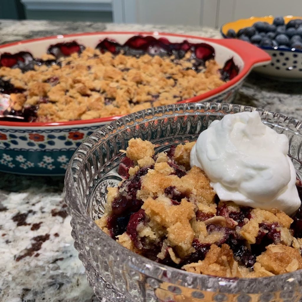 Blueberry Crumble - Easy, Foolproof Summer Dessert