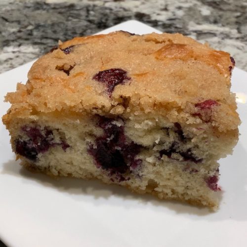 Blueberry Crumb Cake - Old Fashioned Favorite - The Wild Olive