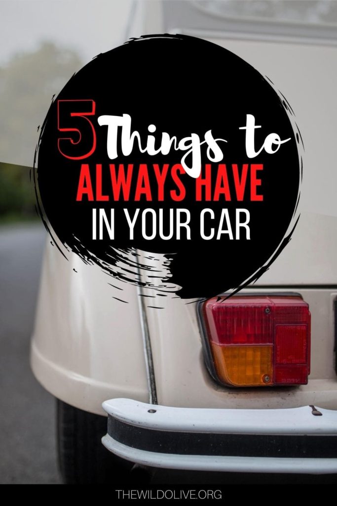 5 Things to always have in your Car | Road Safety Tips