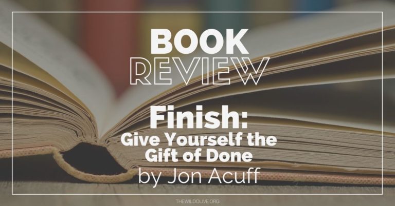 Book Recommendation:  Finish by Jon Acuff