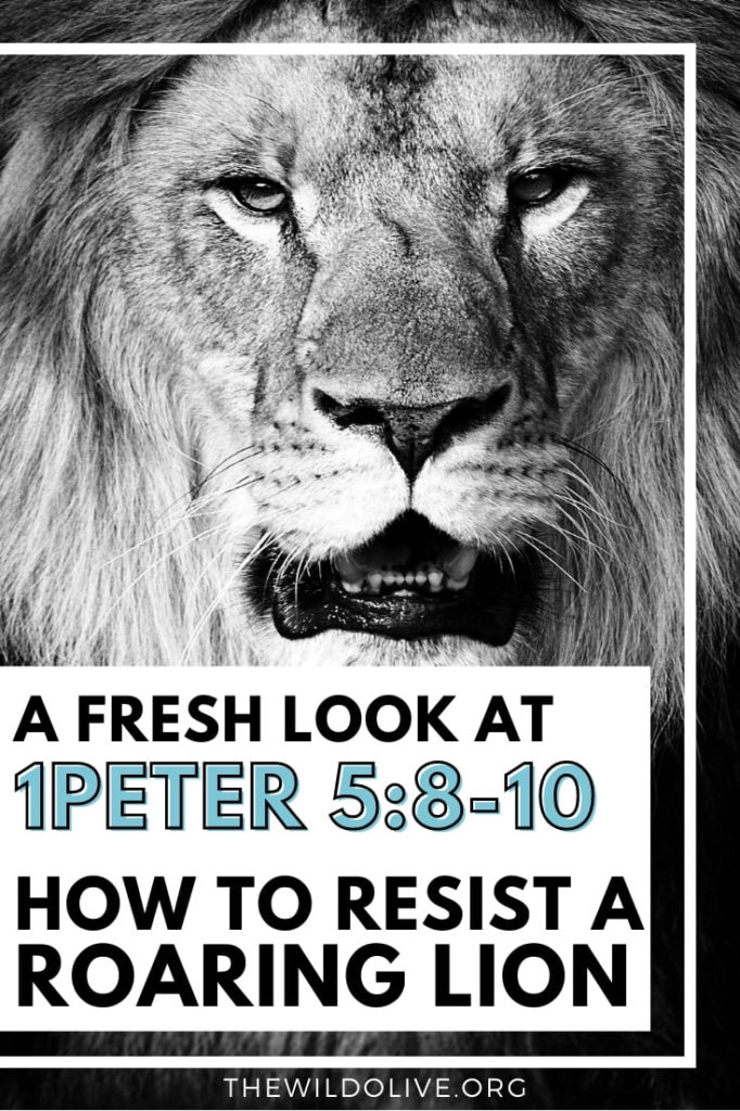 Pinnable image for article on IPeter 5:8-10