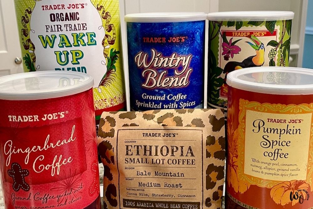 coffees - best things to get at Trader Joe's