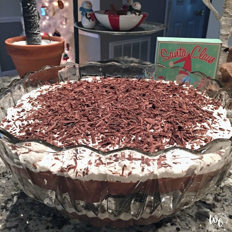 Chocolate Trifle and Christmas Decor